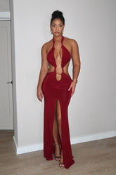 Egypt Burgundy Dress