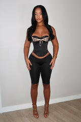 Delanie Black Corset