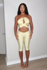 Demi Yellow Jumpsuit