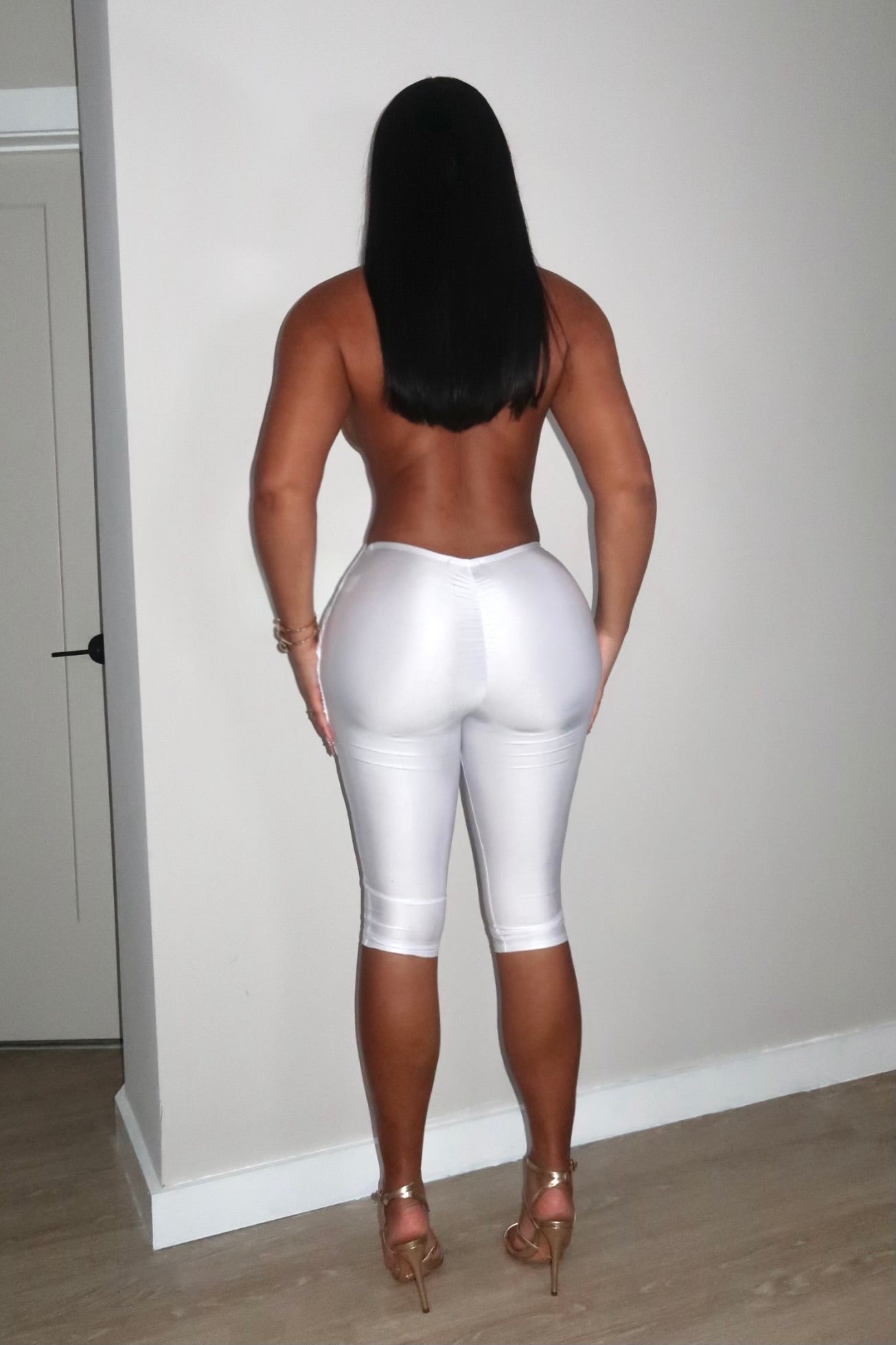 Indria White Jumpsuit