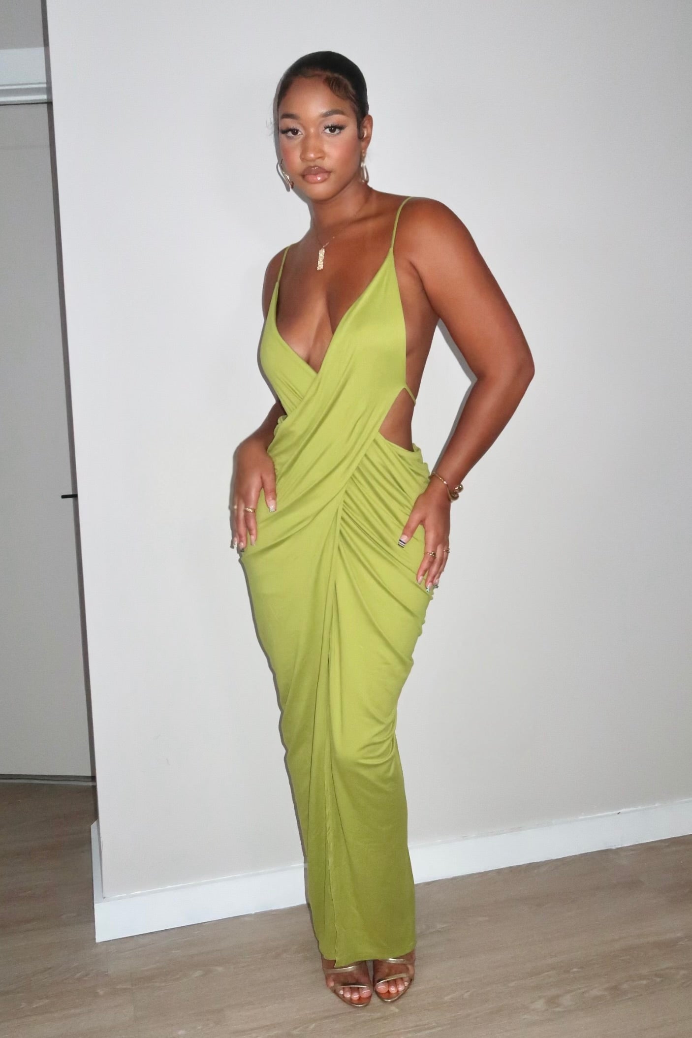 Ibiza Green Dress