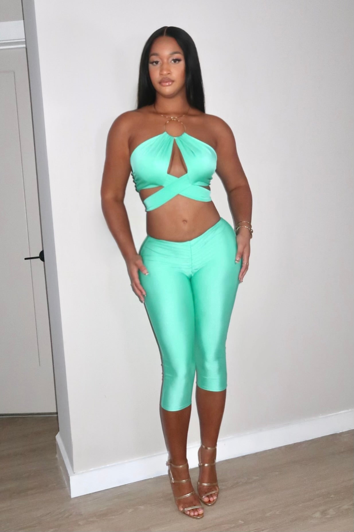 Demi Teal Set