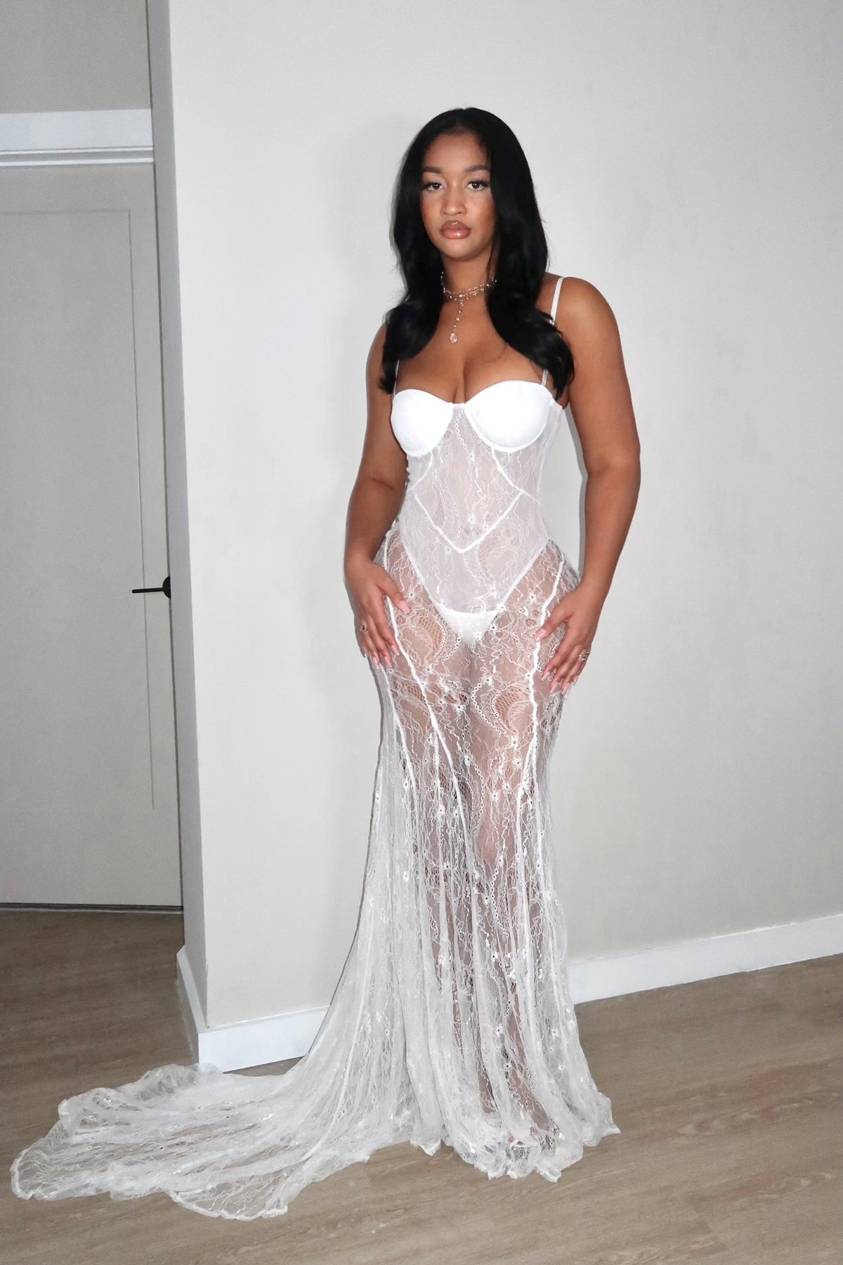 Majestic White Dress