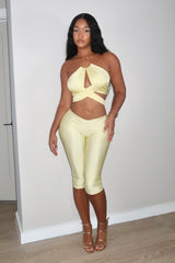 Demi Yellow Jumpsuit