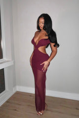 Eclipse Plum Dress