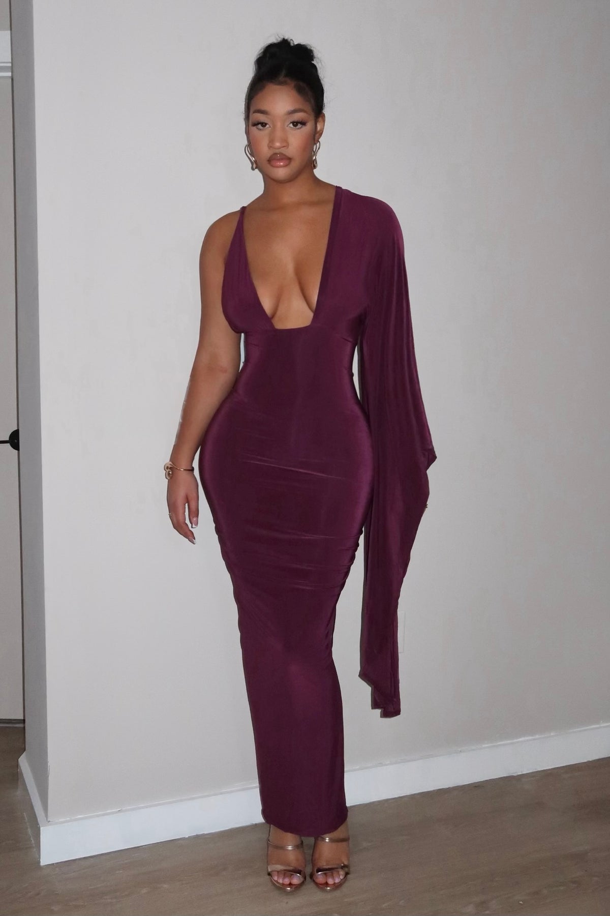 Temptress Berry Dress