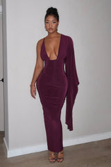 Temptress Berry Dress
