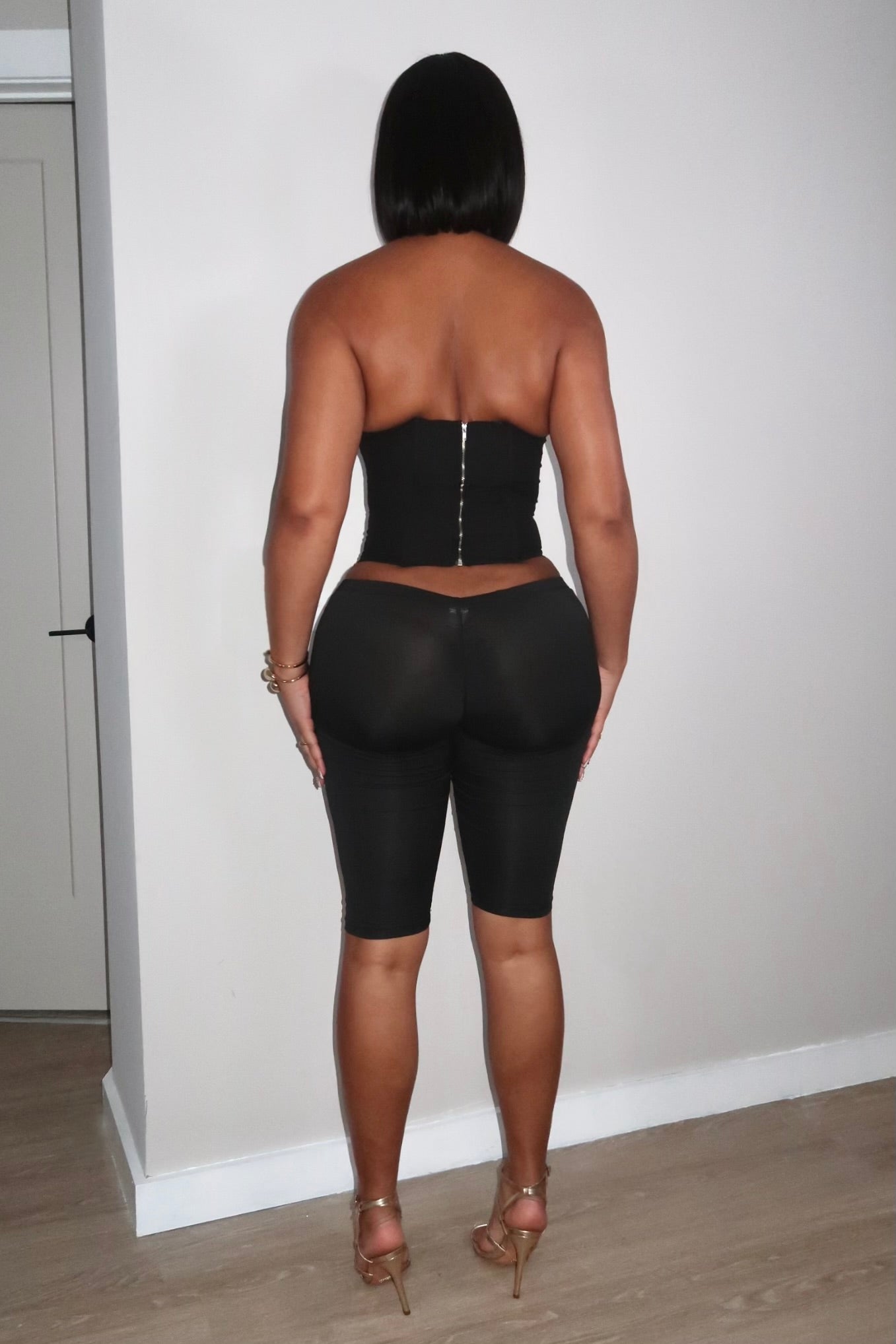 Kashmir Black Corset