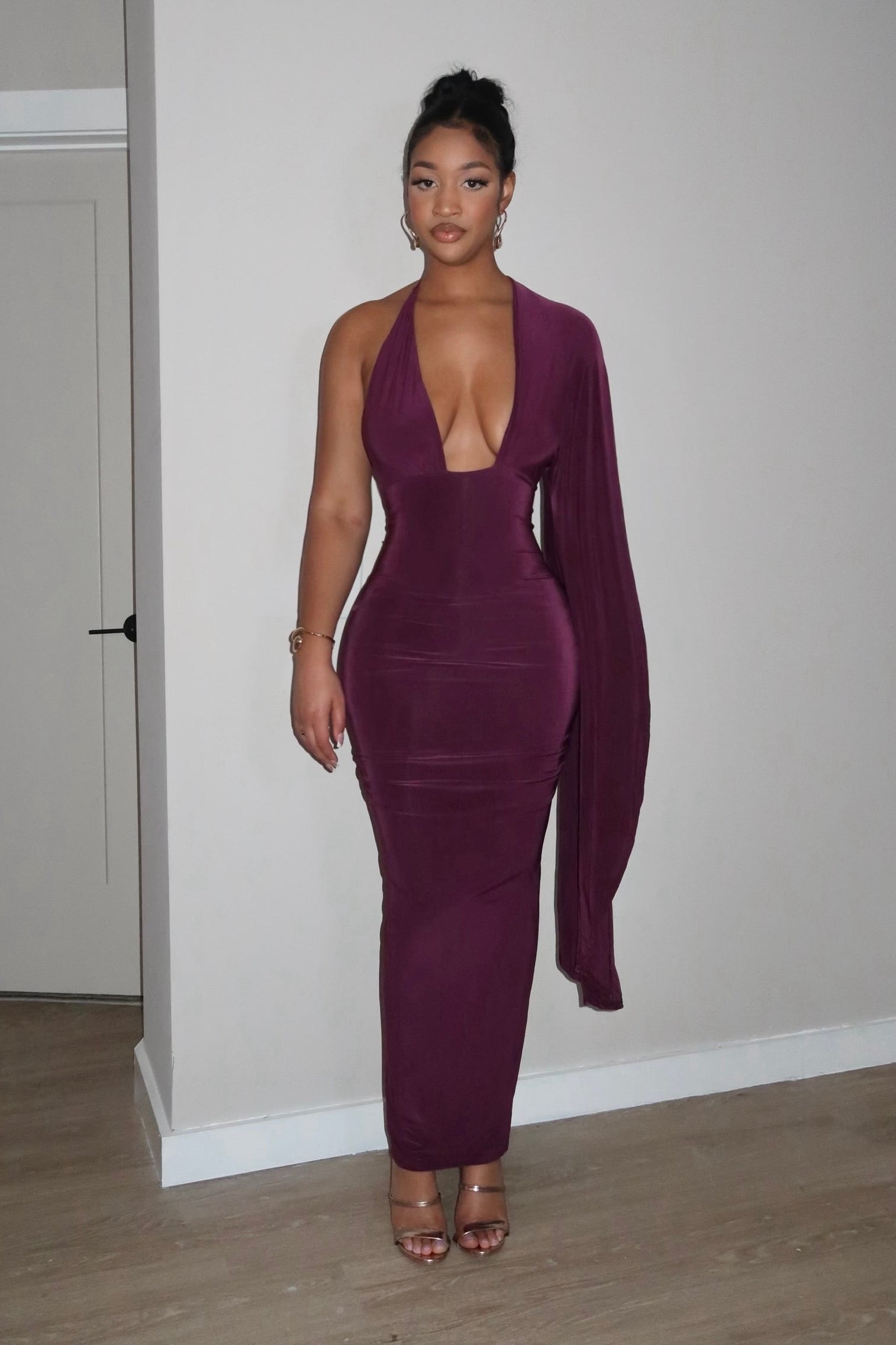Temptress Berry Dress