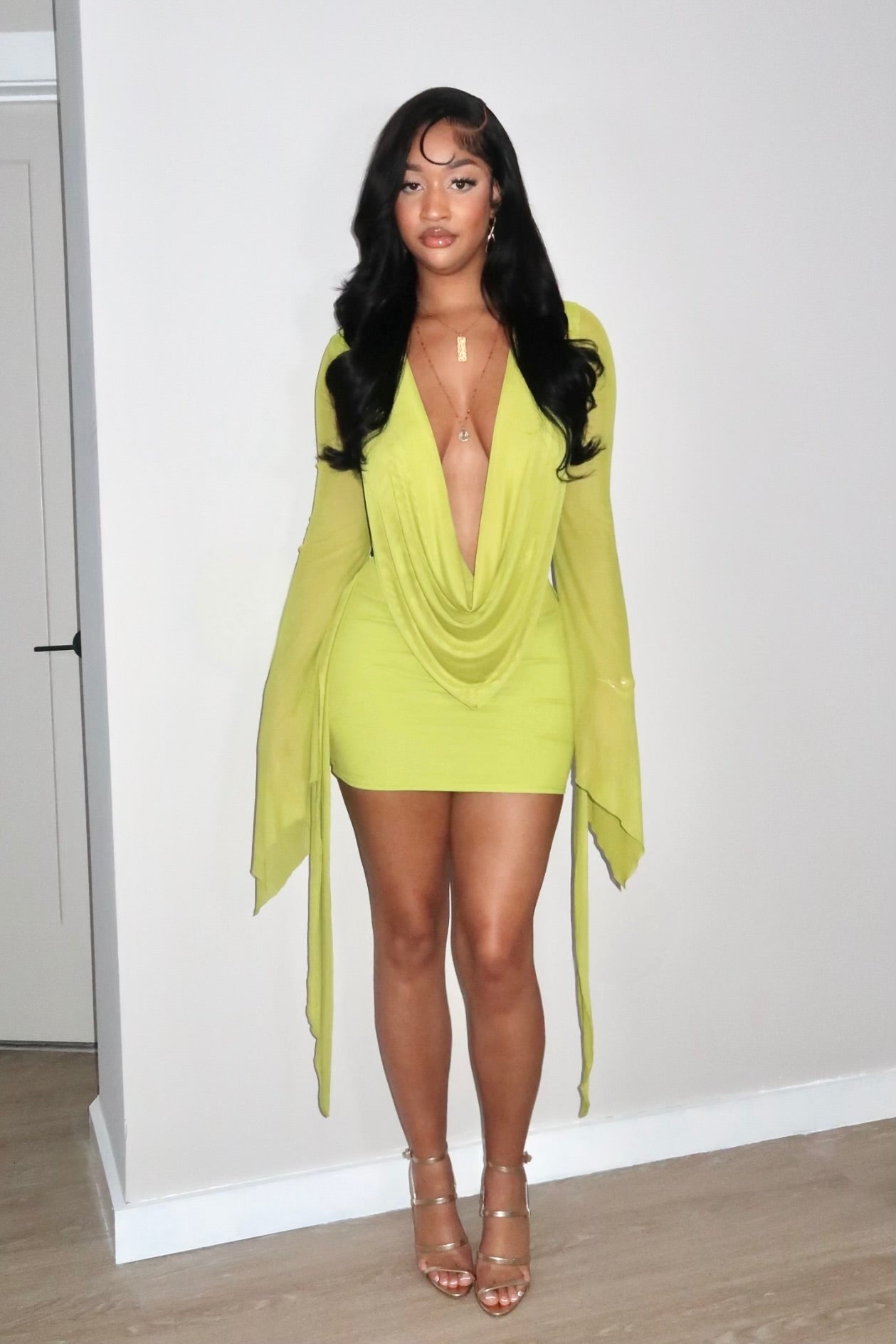 Bellamy Green Dress