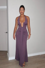 Lavender Cascade Dress