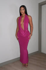 Remi Magenta Dress