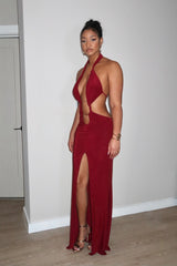 Egypt Burgundy Dress