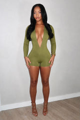 Theron Army Green Jumpsuit